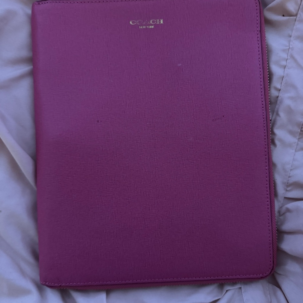 Coach iPad Case